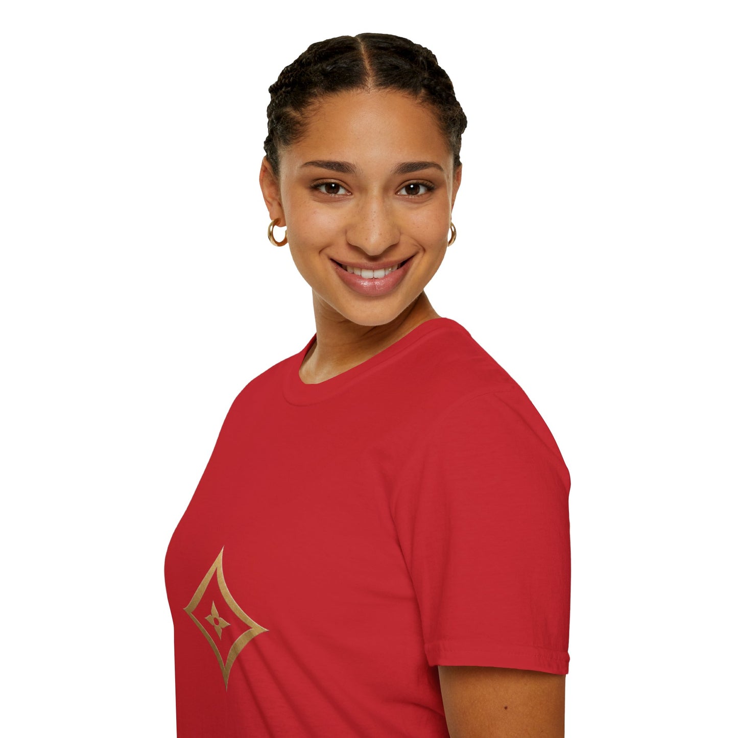 Gold Monogram Logo T-Shirt
