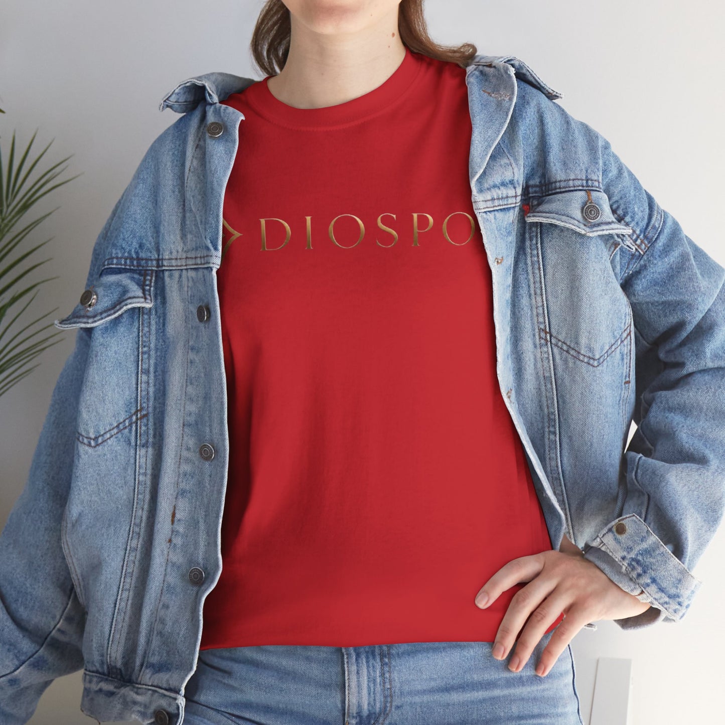 Monogram Gold PP Tee — Elegant Personalized Initials T-Shirt