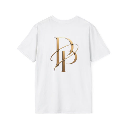 Gold Monogram Logo T-Shirt