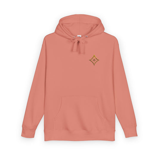 Golden Flame Monogram Hoodie
