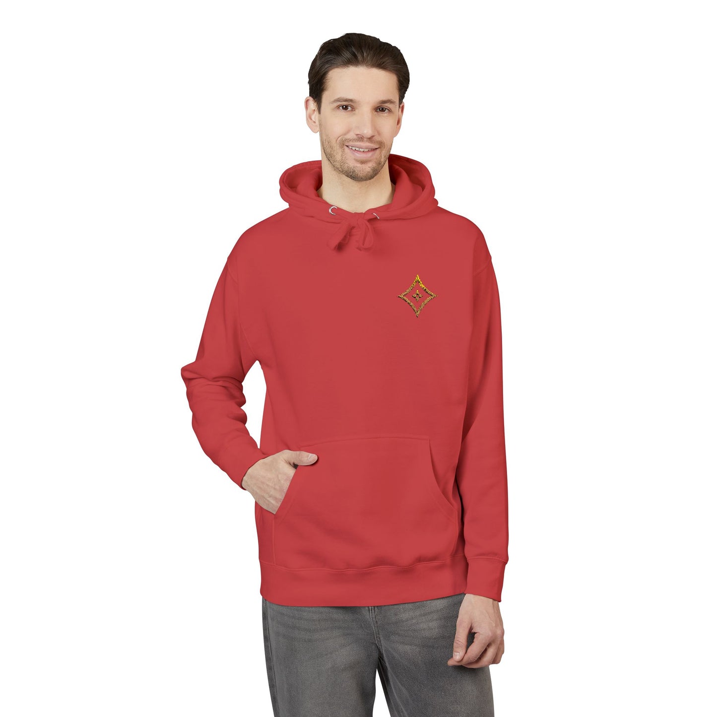 Golden Flame Monogram Hoodie