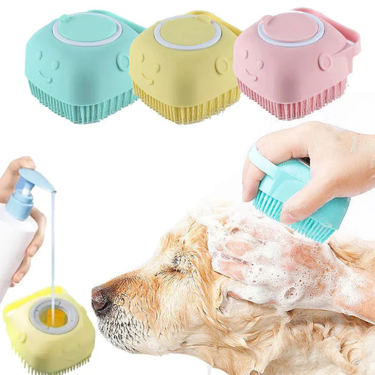 pet bath brush