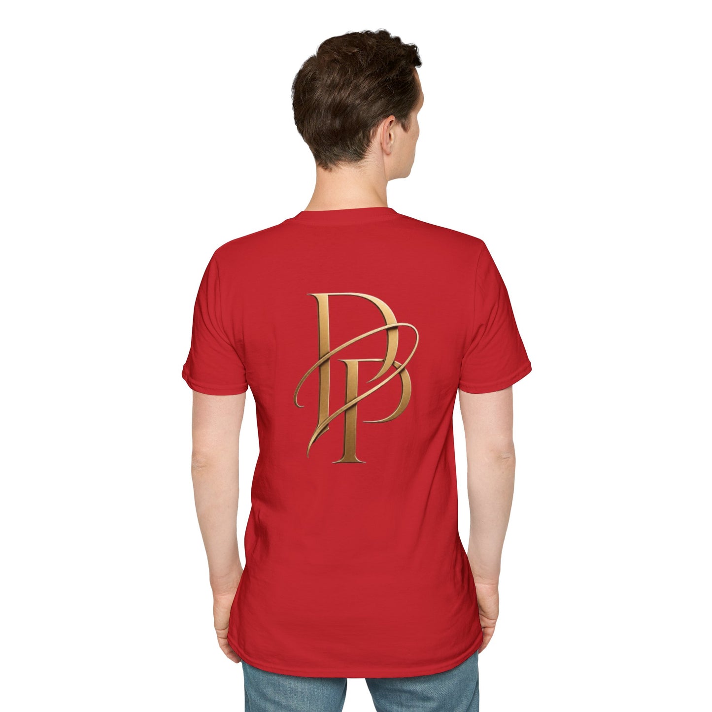 Gold Monogram Logo T-Shirt