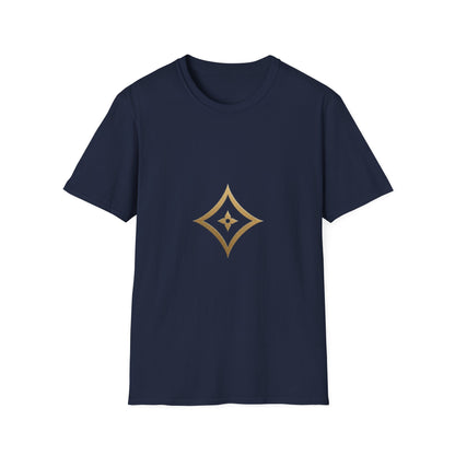 Gold Monogram Logo T-Shirt