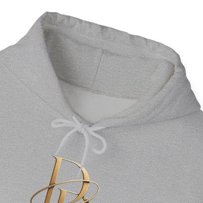 Diopso Purpose Logo Hoodie — Minimalist Luxury White Pullover