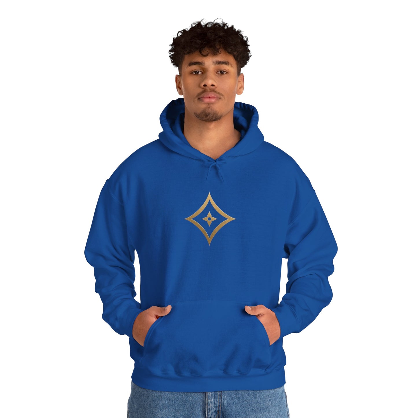 Diopso Logo Hoodie — Minimalist Luxury White Pullover