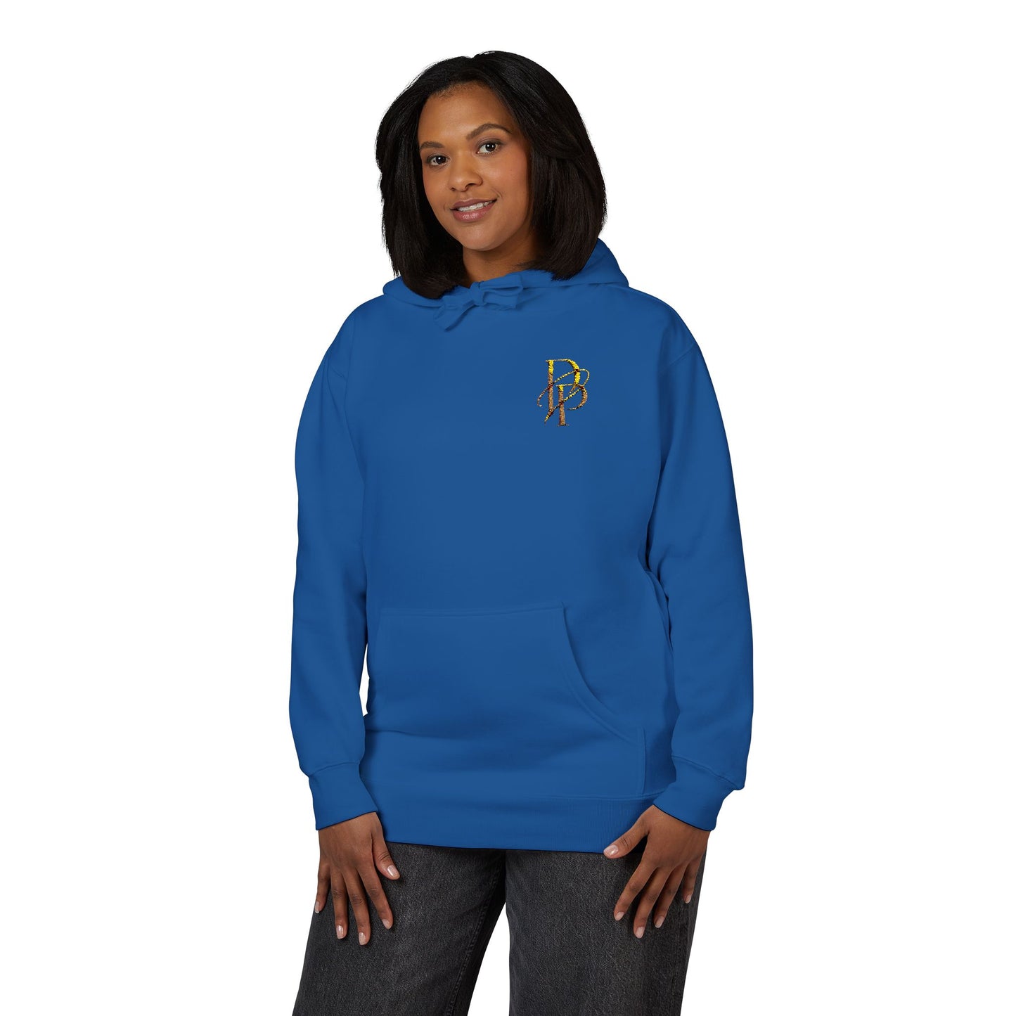 Golden Flame Monogram Hoodie