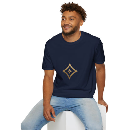 Gold Monogram Logo T-Shirt