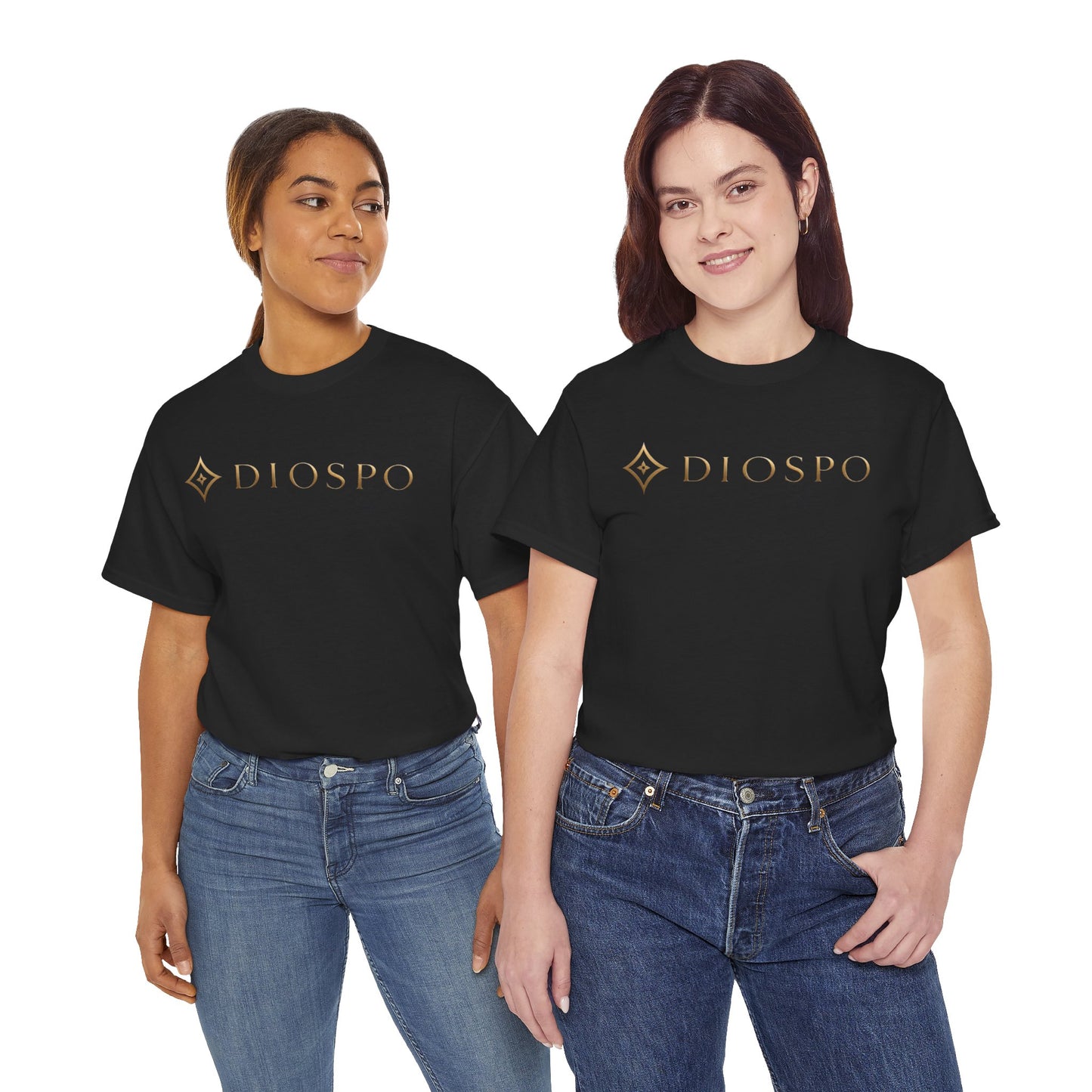 Monogram Gold PP Tee — Elegant Personalized Initials T-Shirt