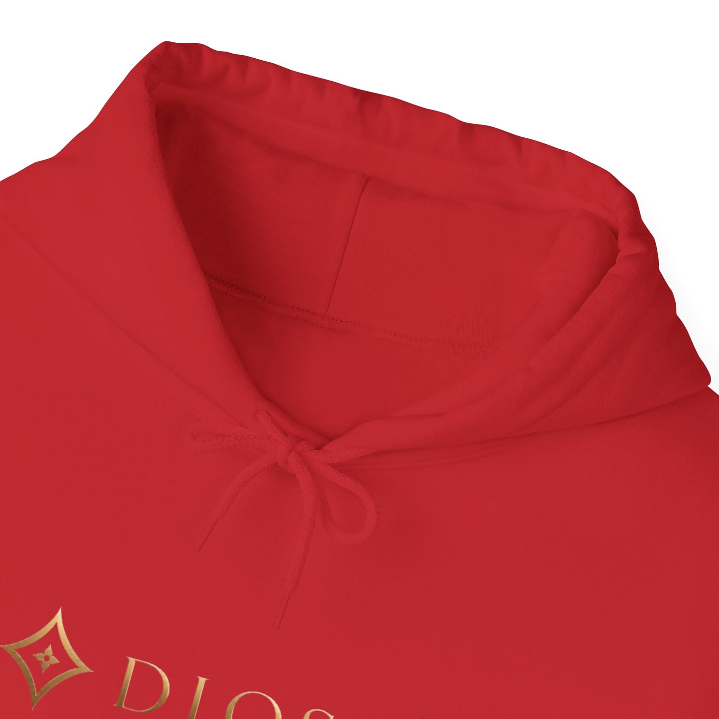 Diopso Logo Hoodie — Minimalist Luxury White Pullover