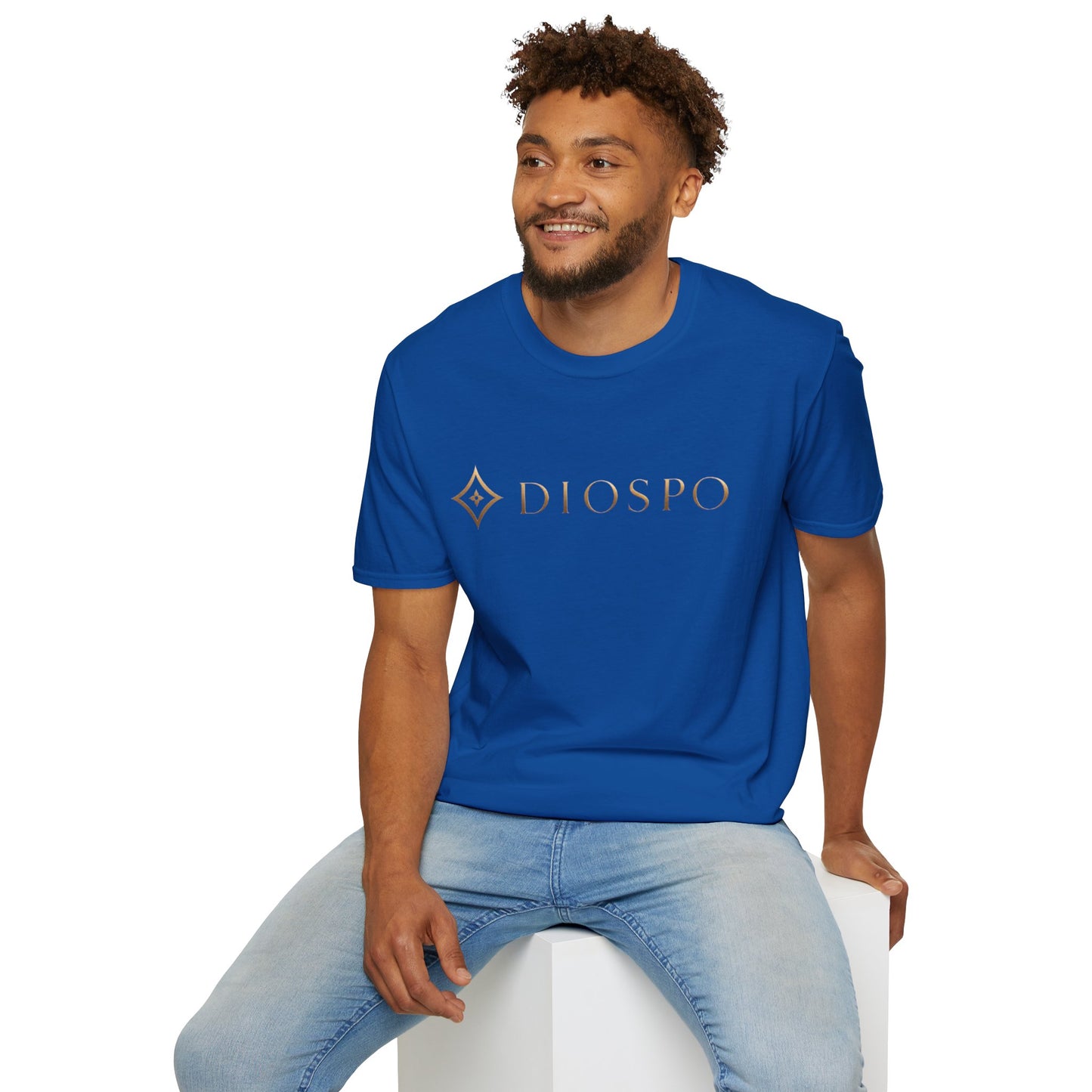 Gold Monogram Logo T-Shirt