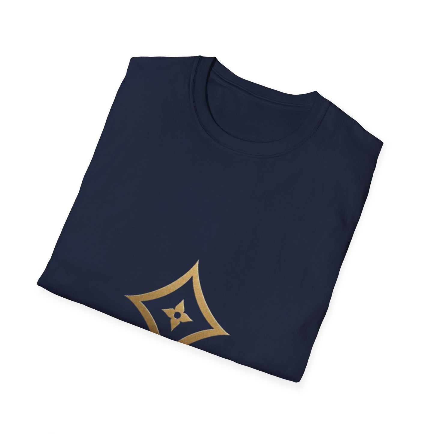 Gold Monogram Logo T-Shirt