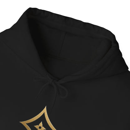 Diopso Logo Hoodie — Minimalist Luxury White Pullover