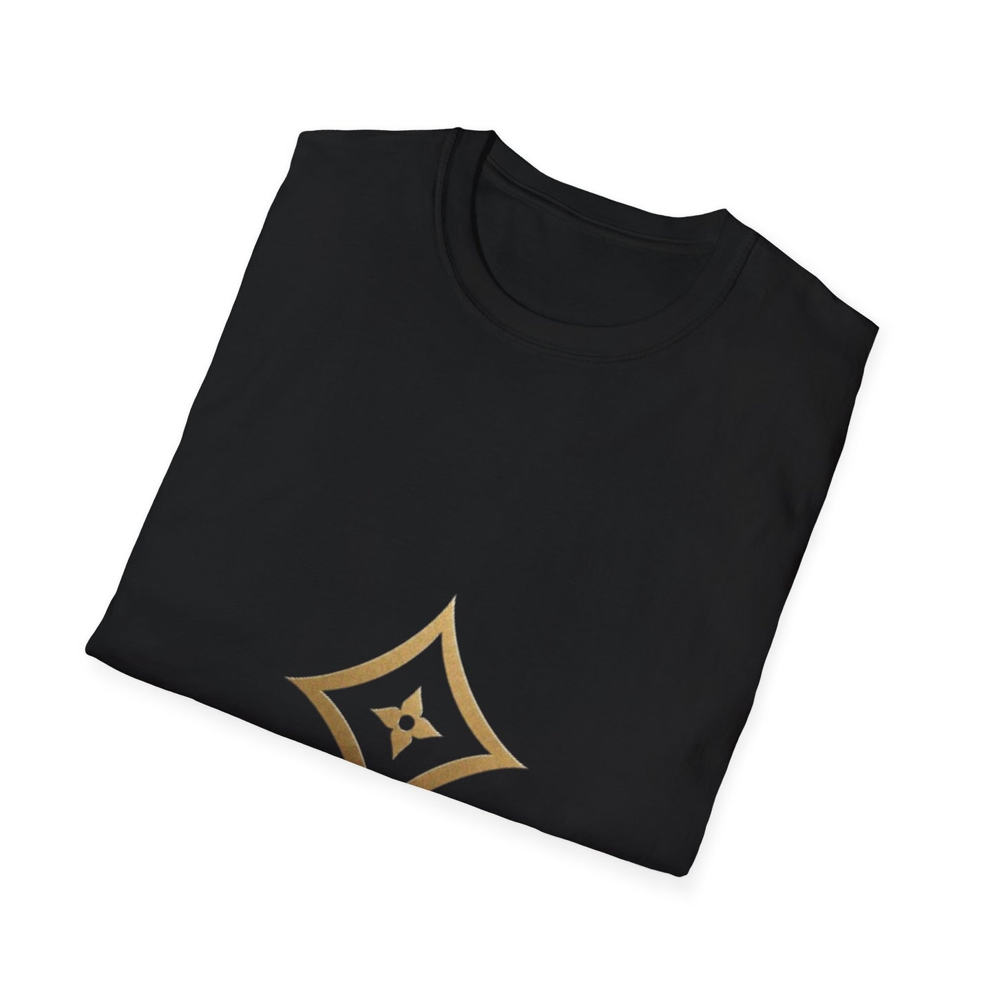 Gold Monogram Logo T-Shirt