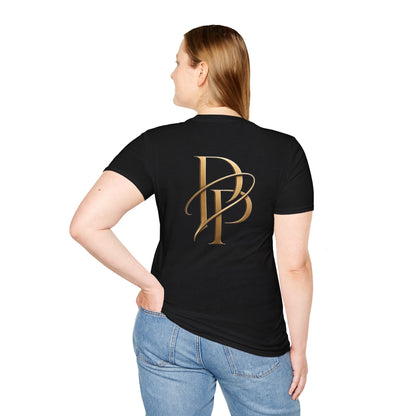 Gold Monogram Logo T-Shirt