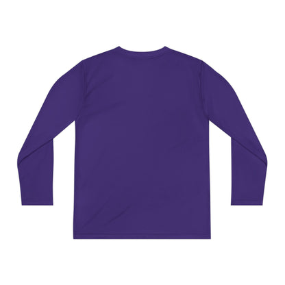 Youth Long Sleeve Tee — Elegant Gold Monogram DP