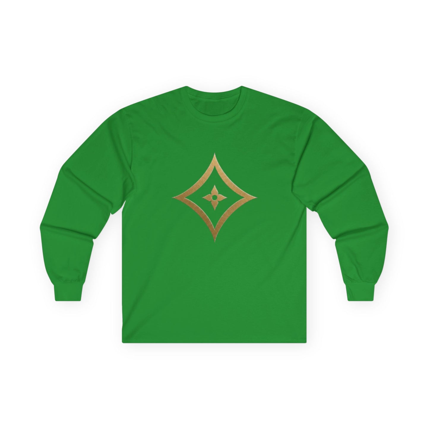 Monogram PB Gold Script Long Sleeve Tee