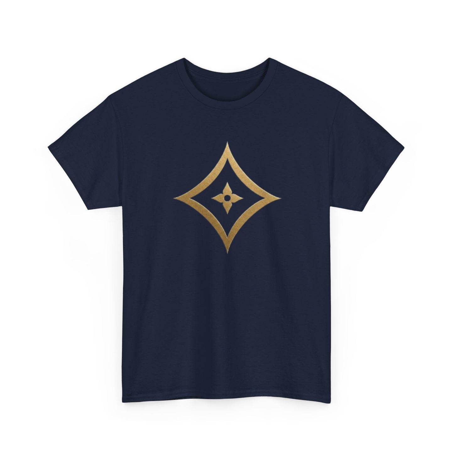 Monogram Gold PP Tee — Elegant Personalized Initials T-Shirt