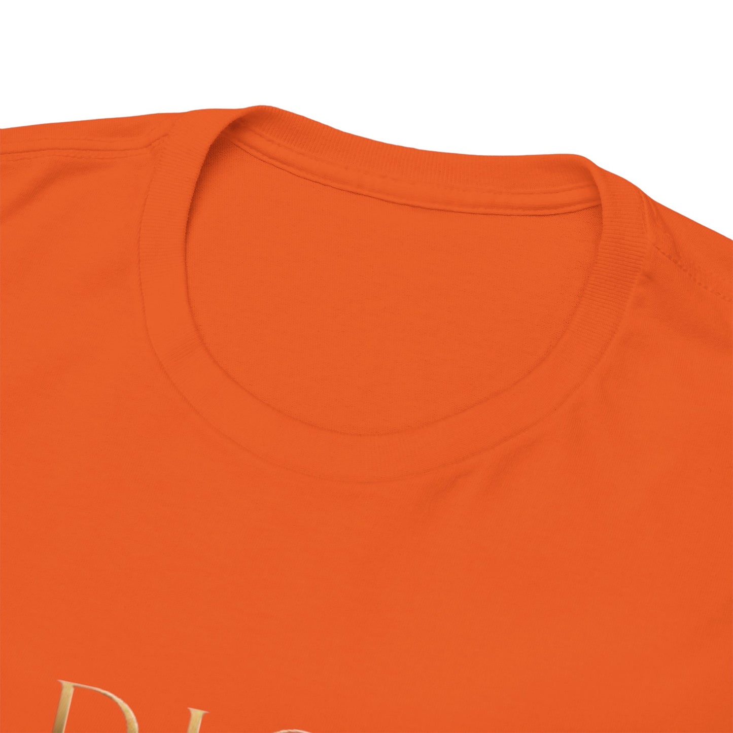 Monogram Gold PP Tee — Elegant Personalized Initials T-Shirt
