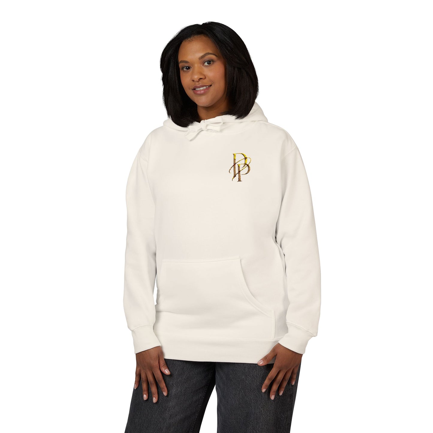 Golden Flame Monogram Hoodie