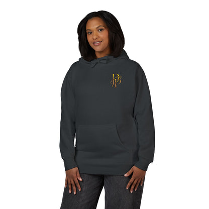 Golden Flame Monogram Hoodie