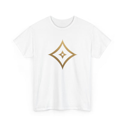 Monogram Gold PP Tee — Elegant Personalized Initials T-Shirt