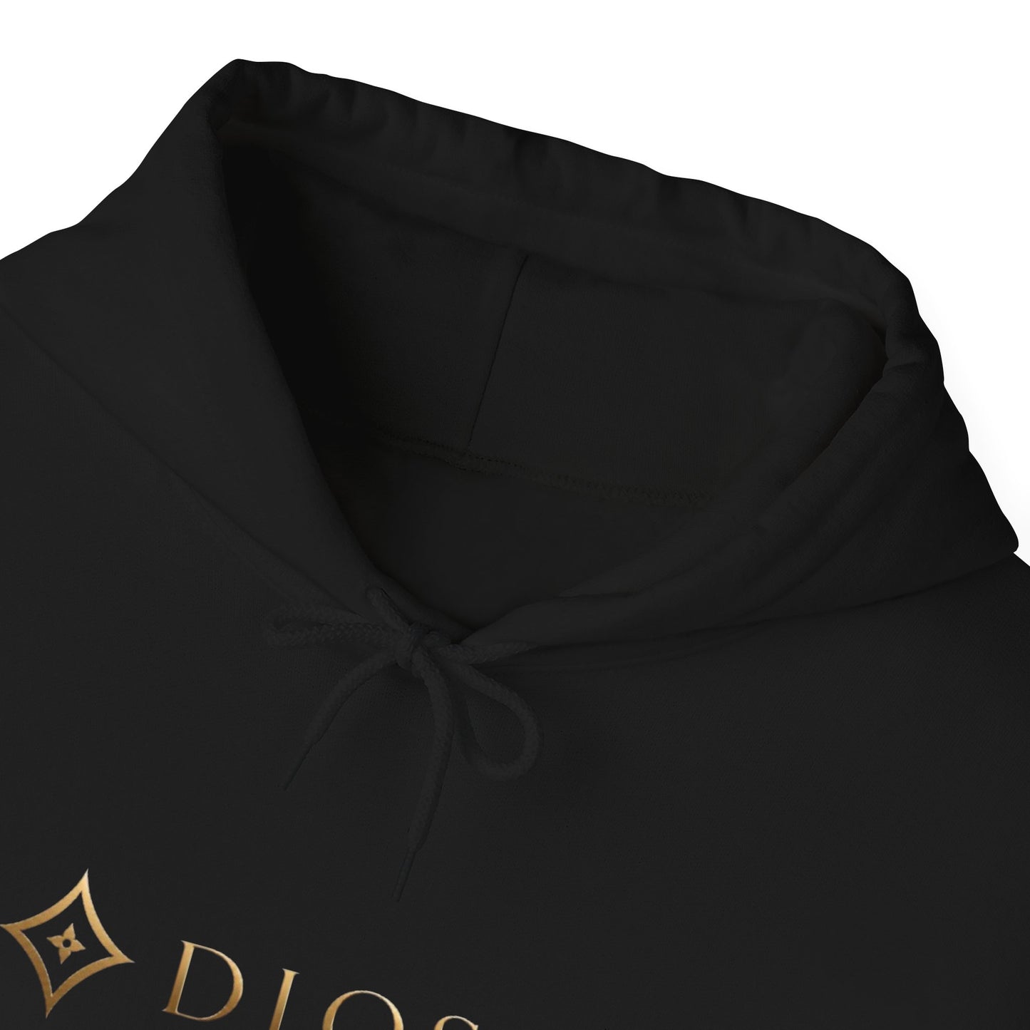 Diopso Logo Hoodie — Minimalist Luxury White Pullover
