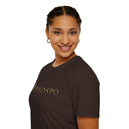 Gold Monogram Logo T-Shirt