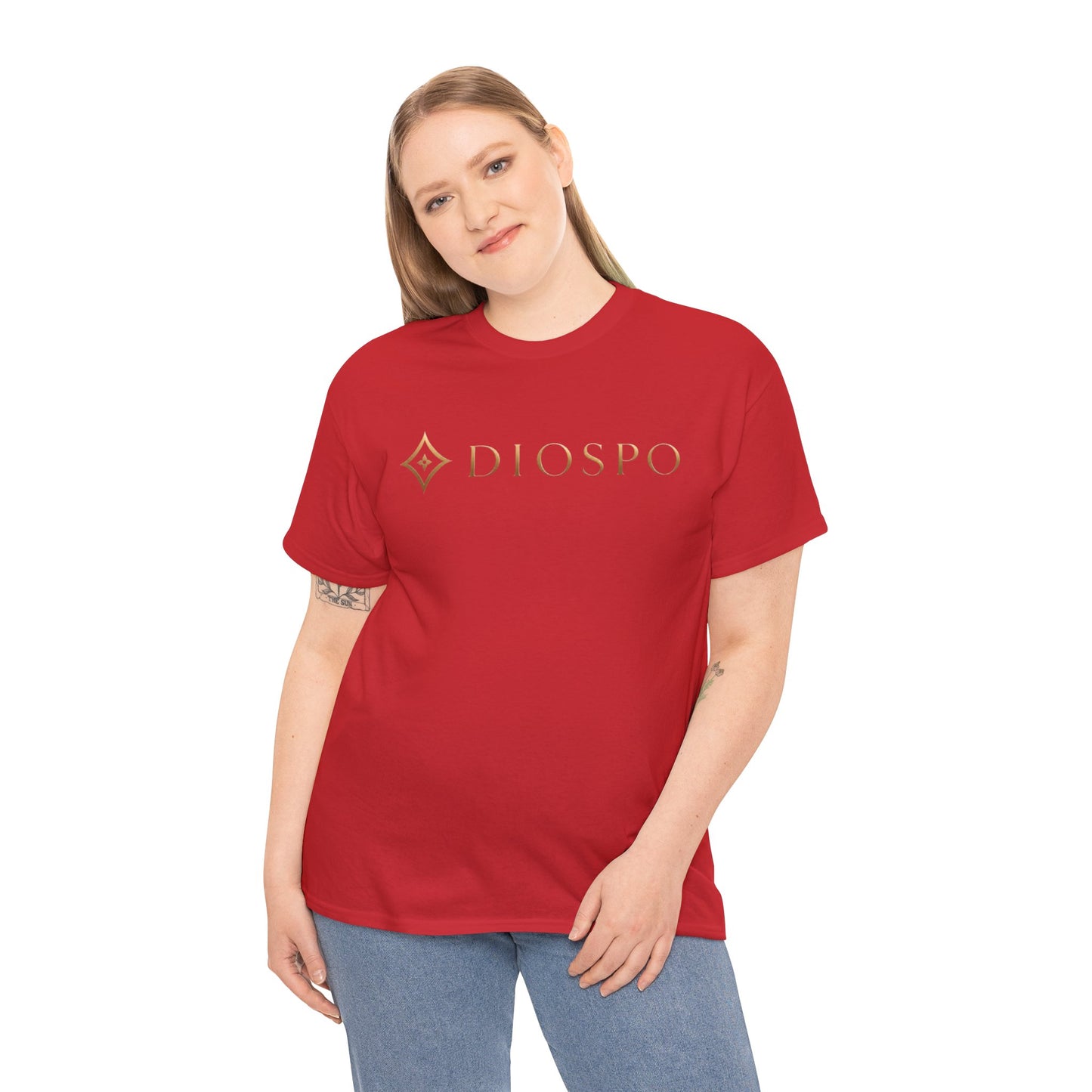 Monogram Gold PP Tee — Elegant Personalized Initials T-Shirt