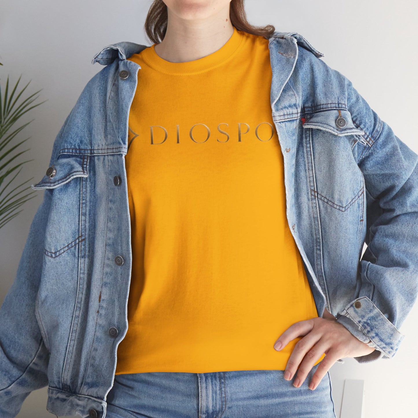 Monogram Gold PP Tee — Elegant Personalized Initials T-Shirt