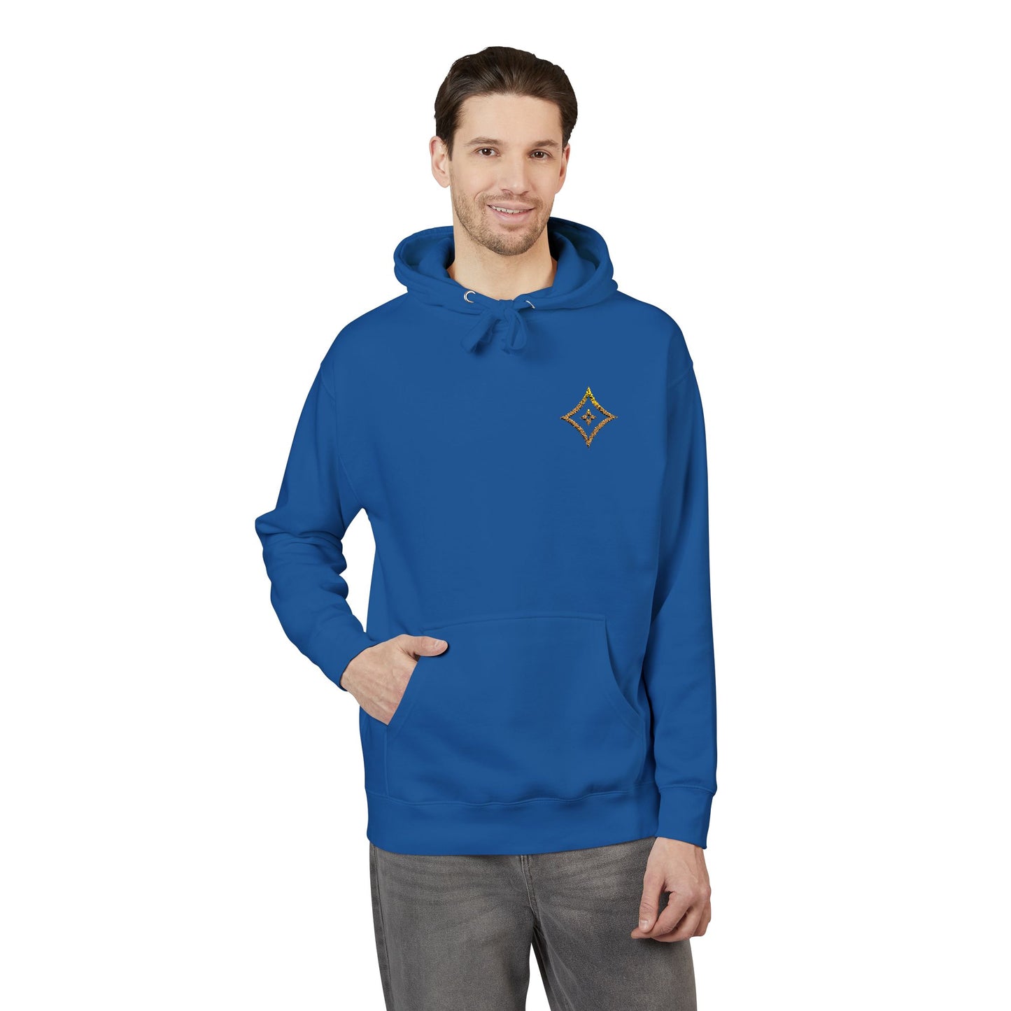 Golden Flame Monogram Hoodie