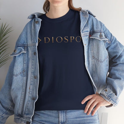 Monogram Gold PP Tee — Elegant Personalized Initials T-Shirt