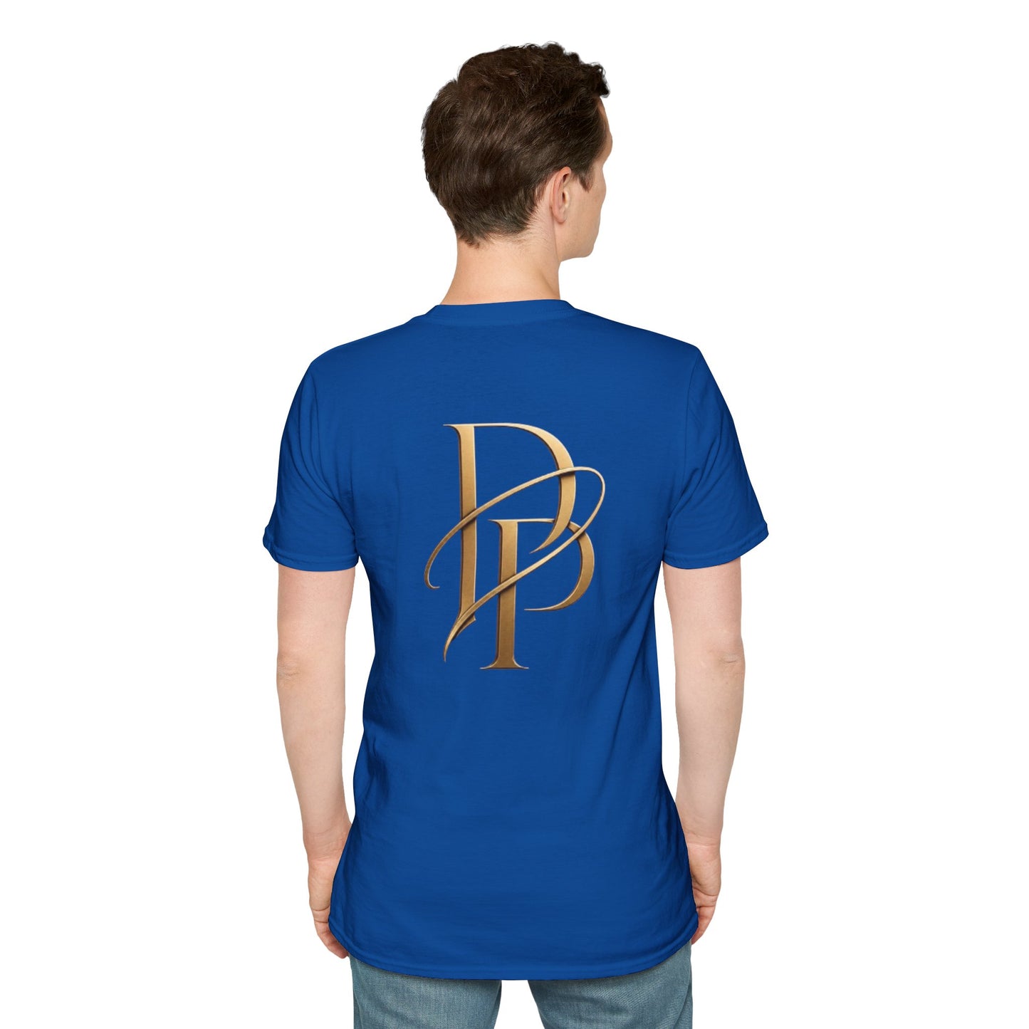 Gold Monogram Logo T-Shirt