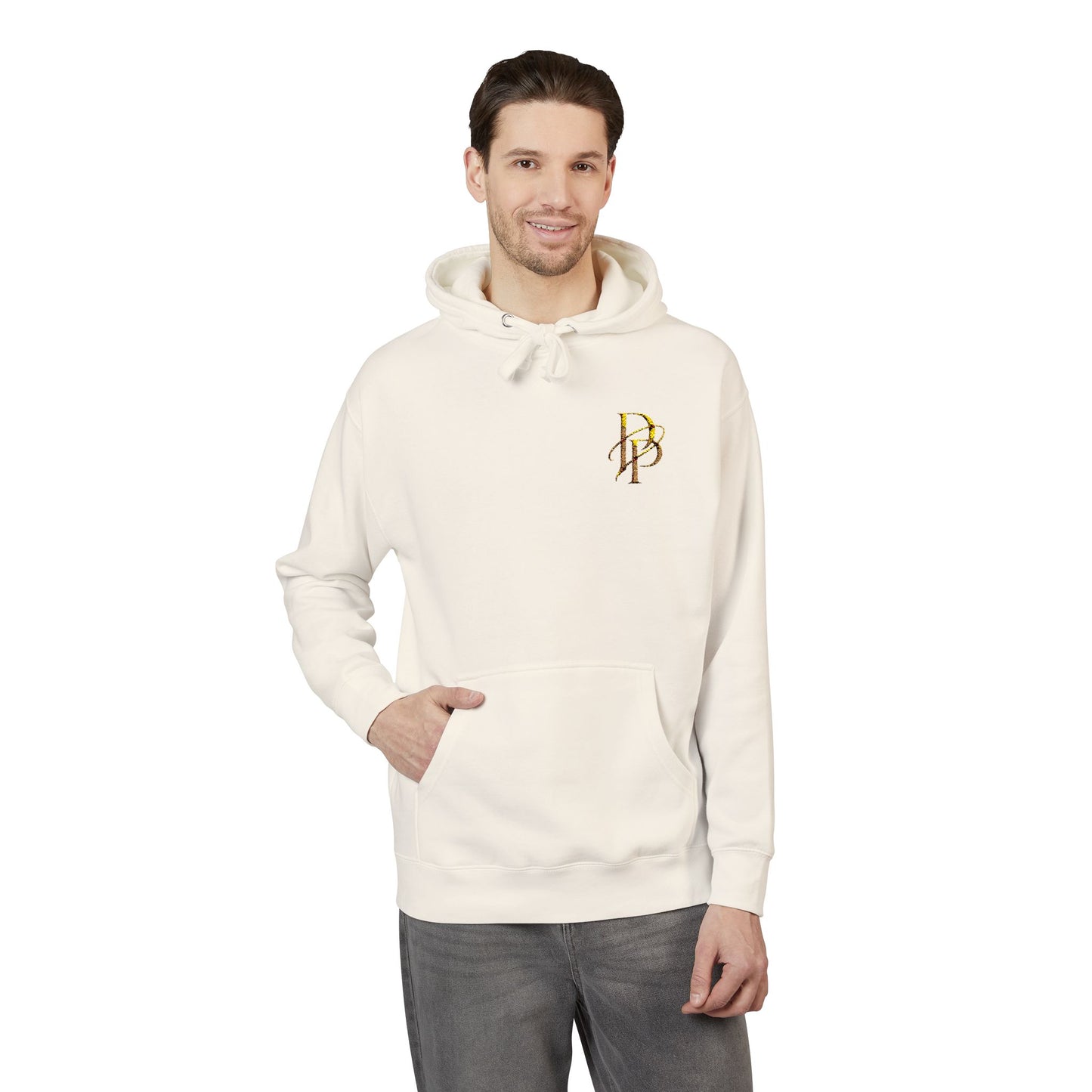 Golden Flame Monogram Hoodie