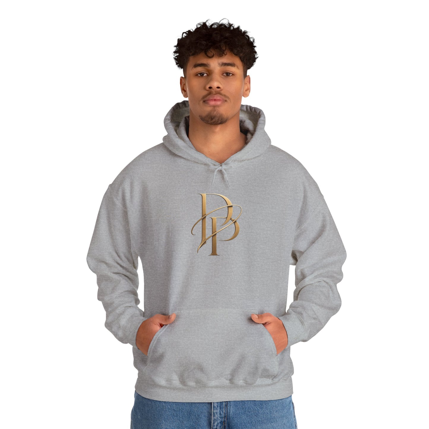 Diopso Purpose Logo Hoodie — Minimalist Luxury White Pullover