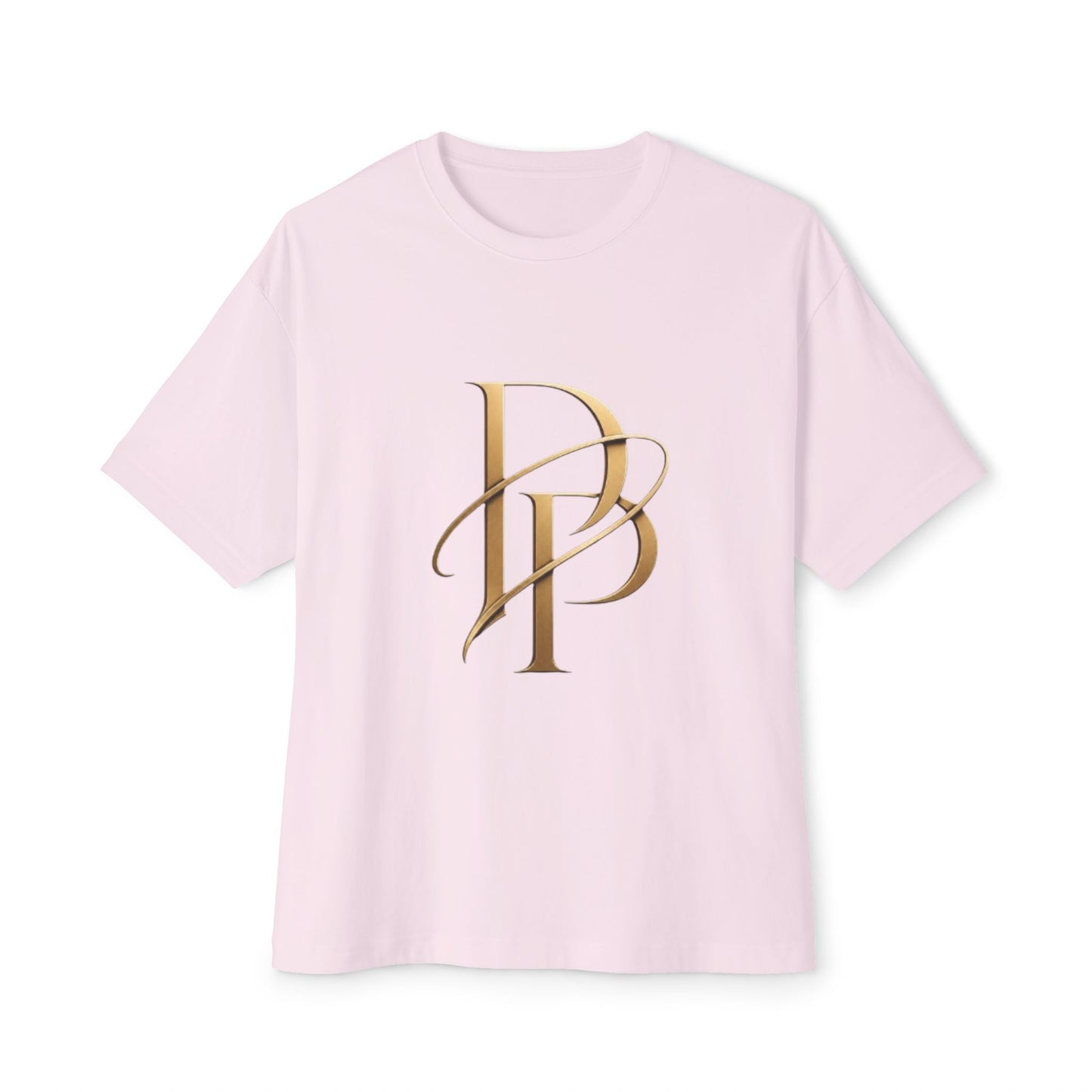 Monogram PB Gold Script Tee