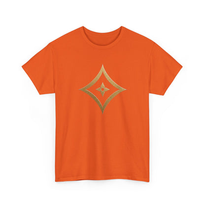 Monogram Gold PP Tee — Elegant Personalized Initials T-Shirt