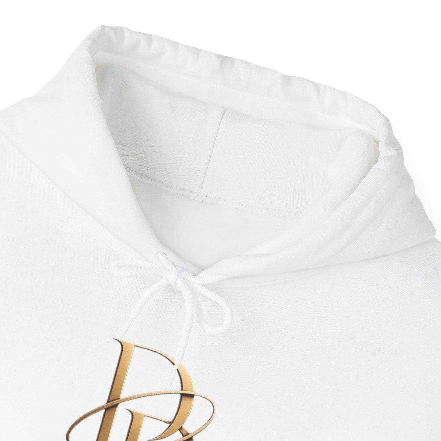Diopso Purpose Logo Hoodie — Minimalist Luxury White Pullover