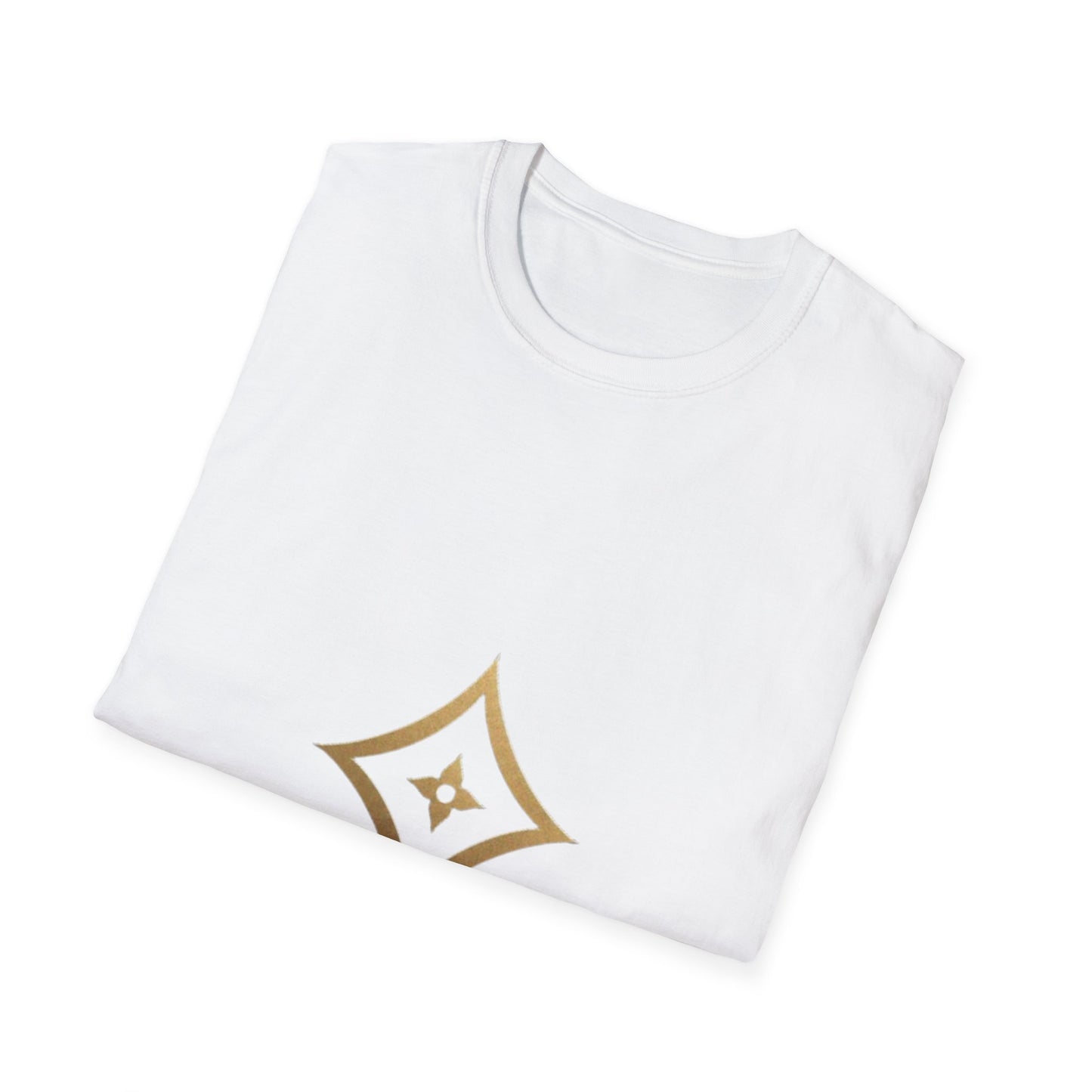 Gold Monogram Logo T-Shirt