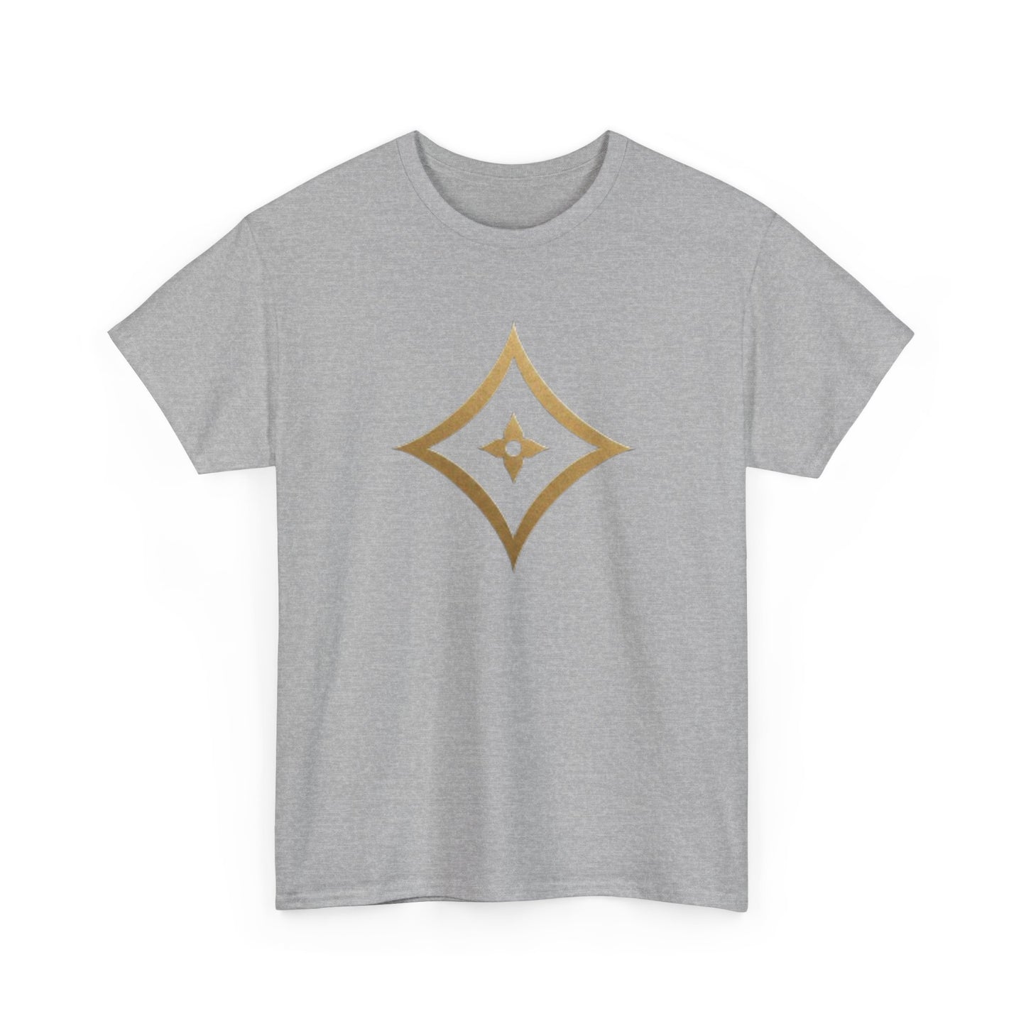 Monogram Gold PP Tee — Elegant Personalized Initials T-Shirt