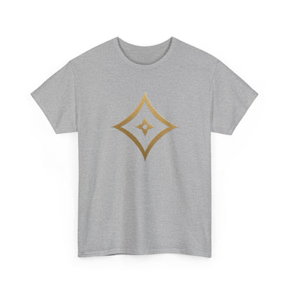 Monogram Gold PP Tee — Elegant Personalized Initials T-Shirt