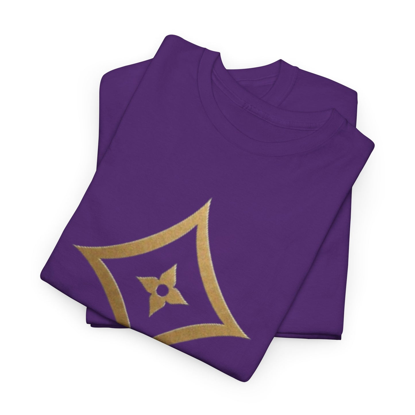 Monogram Gold PP Tee — Elegant Personalized Initials T-Shirt