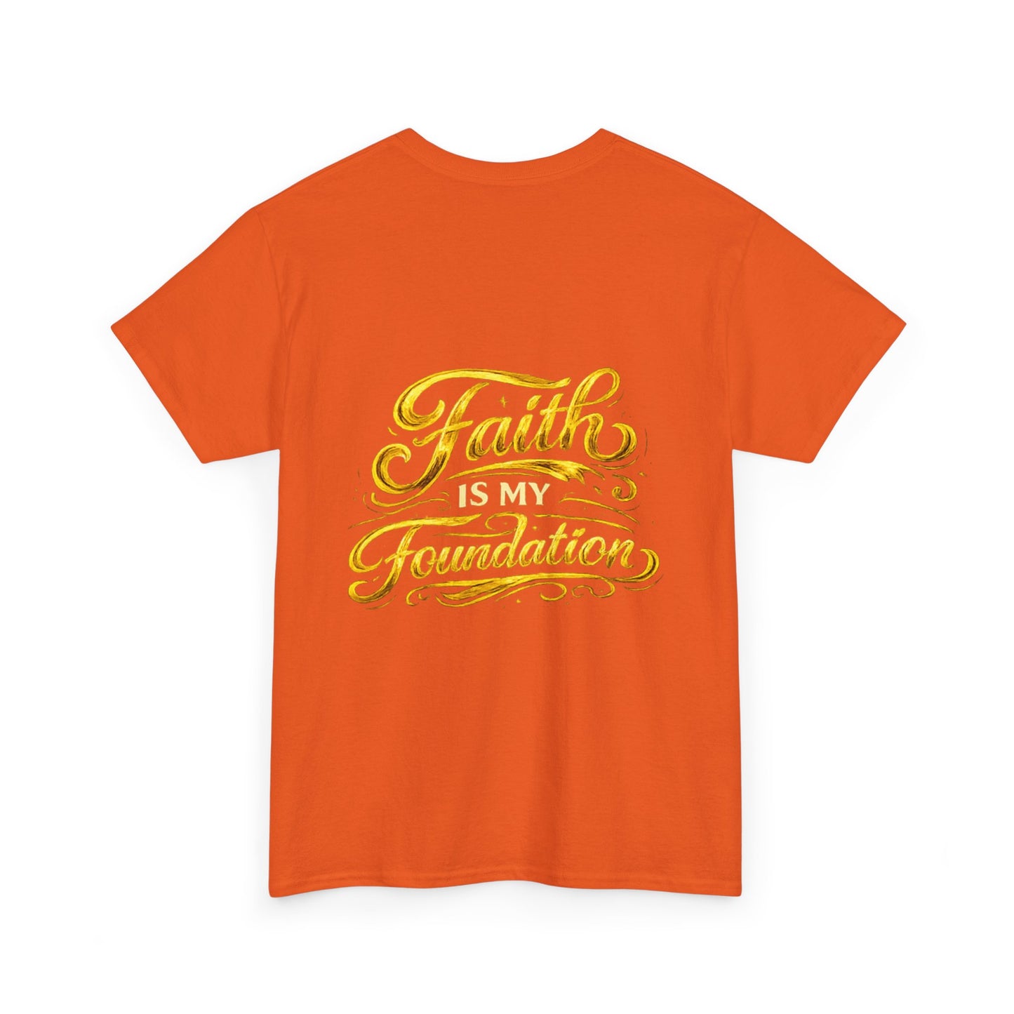 Monogram Gold PP Tee — Elegant Personalized Initials T-Shirt