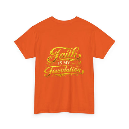 Monogram Gold PP Tee — Elegant Personalized Initials T-Shirt