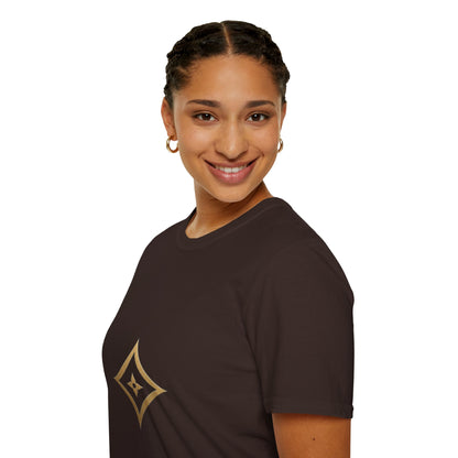 Gold Monogram Logo T-Shirt
