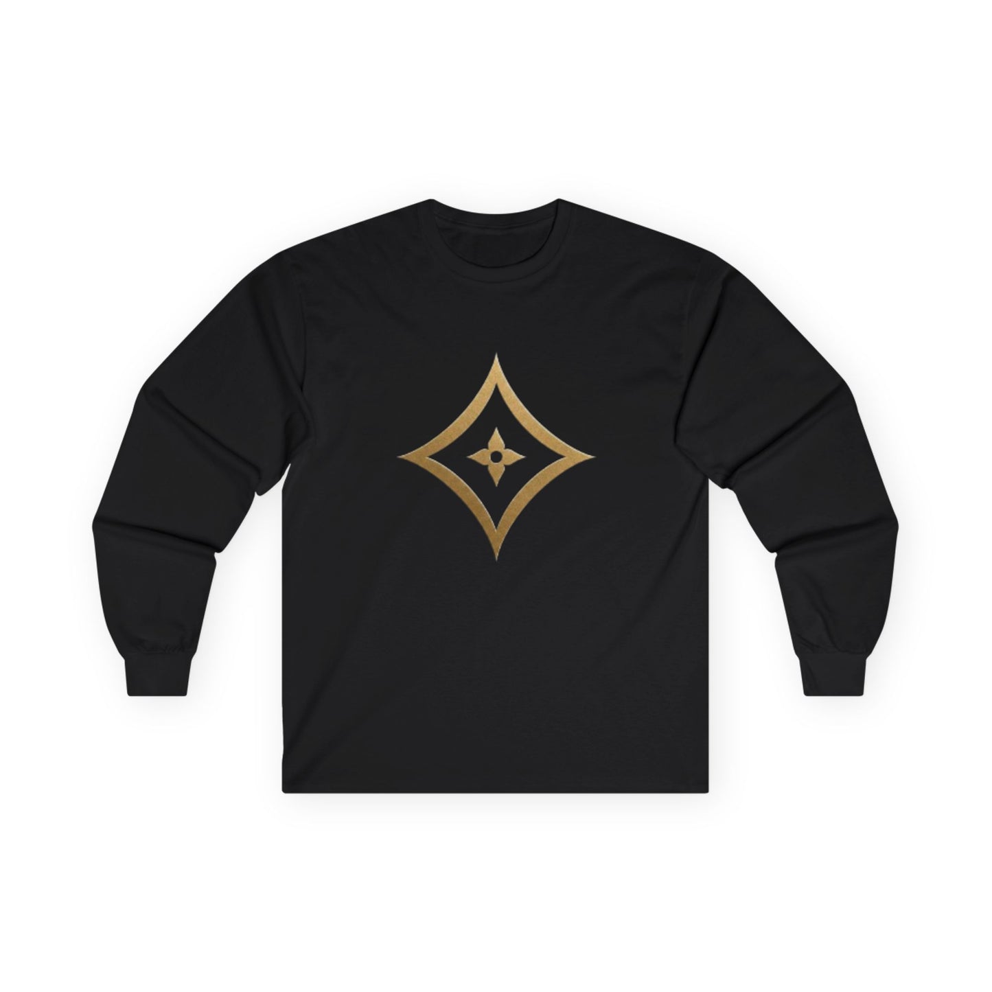 Monogram PB Gold Script Long Sleeve Tee