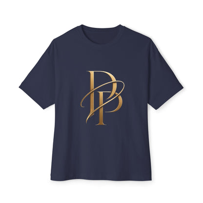 Monogram PB Gold Script Tee