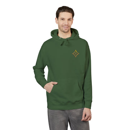 Golden Flame Monogram Hoodie