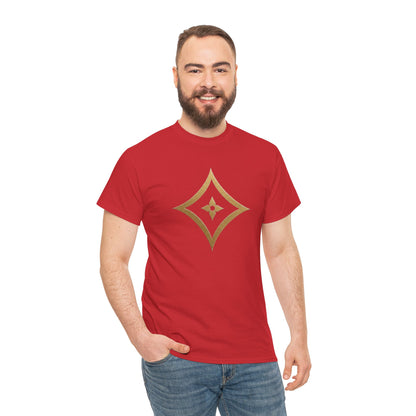Monogram Gold PP Tee — Elegant Personalized Initials T-Shirt