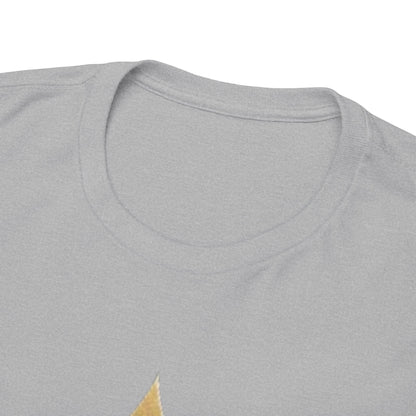 Monogram Gold PP Tee — Elegant Personalized Initials T-Shirt